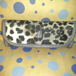Cabi Makeup brushes with leopard case